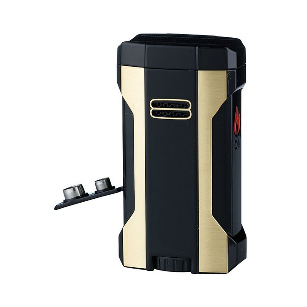 Winjet MAD MAX Cigar Lighter 4 x Jet - Black Gold - Lighter fra Winjet hos The Prince Webshop