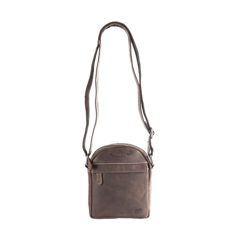 Arrigo Shoulder & Crossbody Bag - Buffalo Leather - Brun - Taske fra Arrigo hos The Prince Webshop