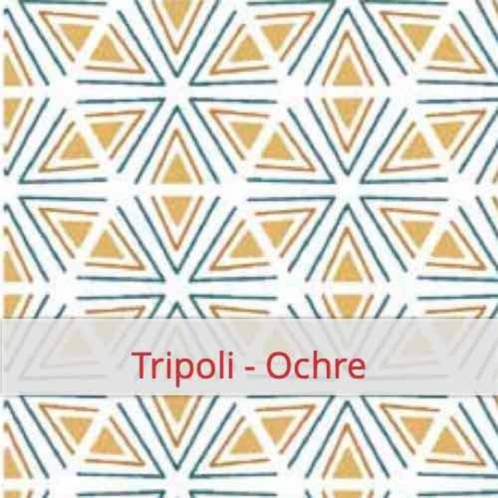 FLAX & STITCH - 5 små lommetørklæder i futteral - Tripoli Ochre - Lommetørklæde fra FLAX & STITCH hos The Prince Webshop