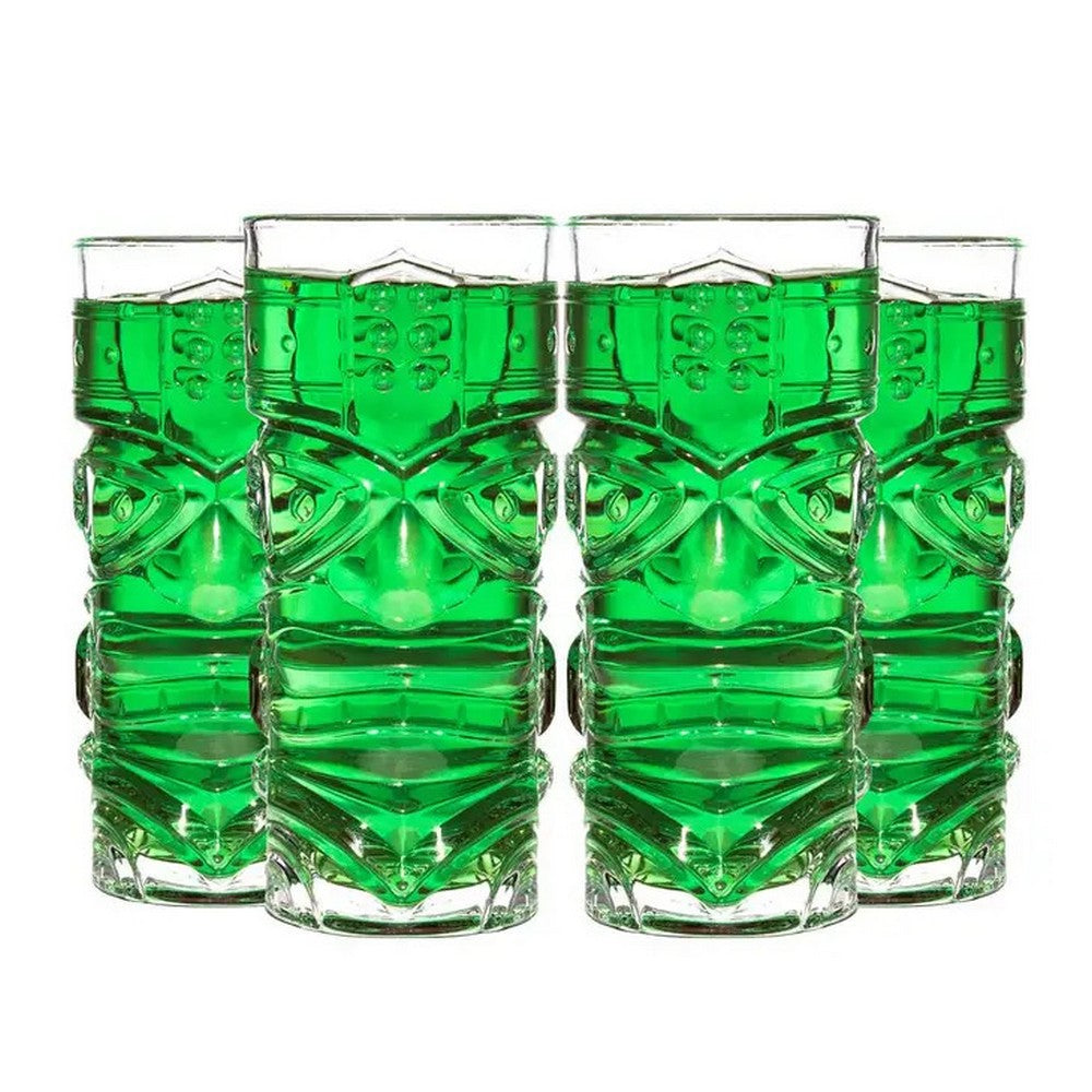 Original Products - Klare Tiki Highball Glas - 4 Pak - Cocktail Glas fra Original Products hos The Prince Webshop