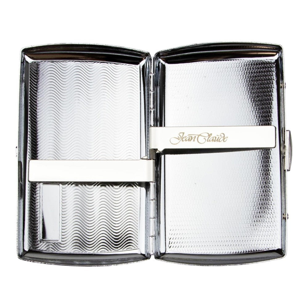 JC Wave Cigarette Case for 10 King Size Cigarettes