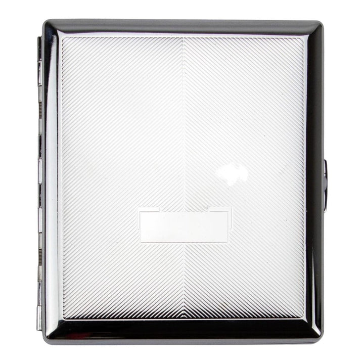 JC Brushed Cigaret Etui til 18 King Size Cigaretter - Cigaret Etui fra Jean Claude hos The Prince Webshop