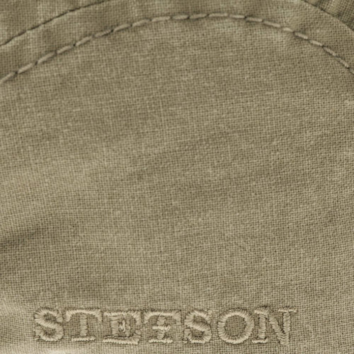 Stetson Ivy Cap Delave Organic Cotton - Khaki Letvægt - Flat Cap fra Stetson hos The Prince Webshop