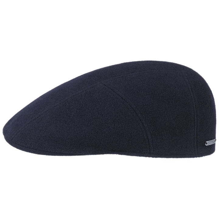 Stetson Ivy Cap Wool Cashmere - Navy Sixpence - Flat Cap fra Stetson hos The Prince Webshop