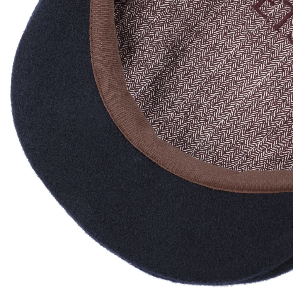 Stetson Ivy Cap Wool Cashmere - Navy Sixpence - Flat Cap fra Stetson hos The Prince Webshop