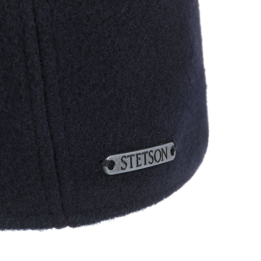 Stetson Ivy Cap Wool Cashmere - Navy Sixpence - Flat Cap fra Stetson hos The Prince Webshop