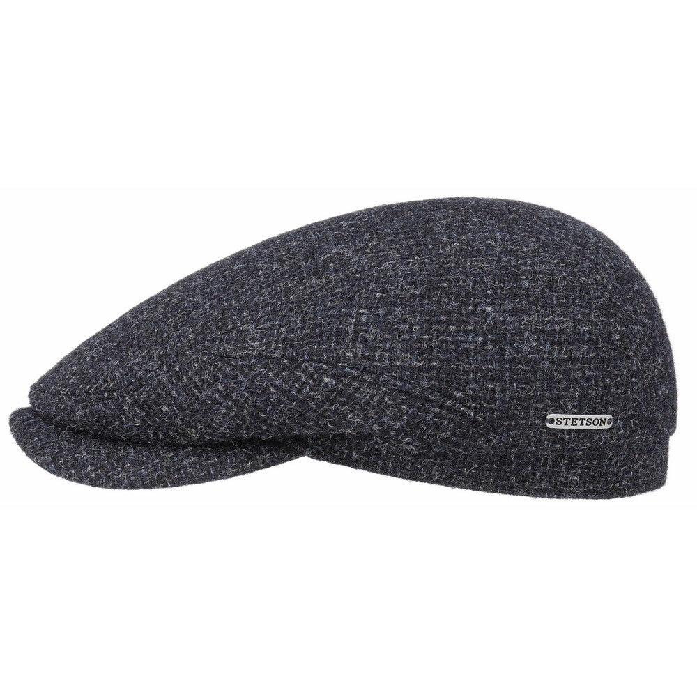 Stetson The Brit Driver Cap Wool Navy Sixpence - Flat Cap fra Stetson hos The Prince Webshop