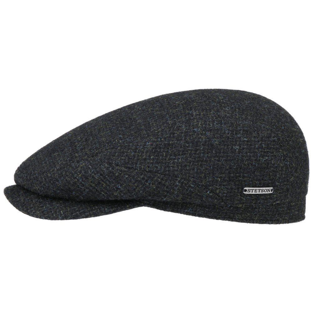 Stetson The Brit Driver Cap Wool Olive Sixpence - Flat Cap fra Stetson hos The Prince Webshop