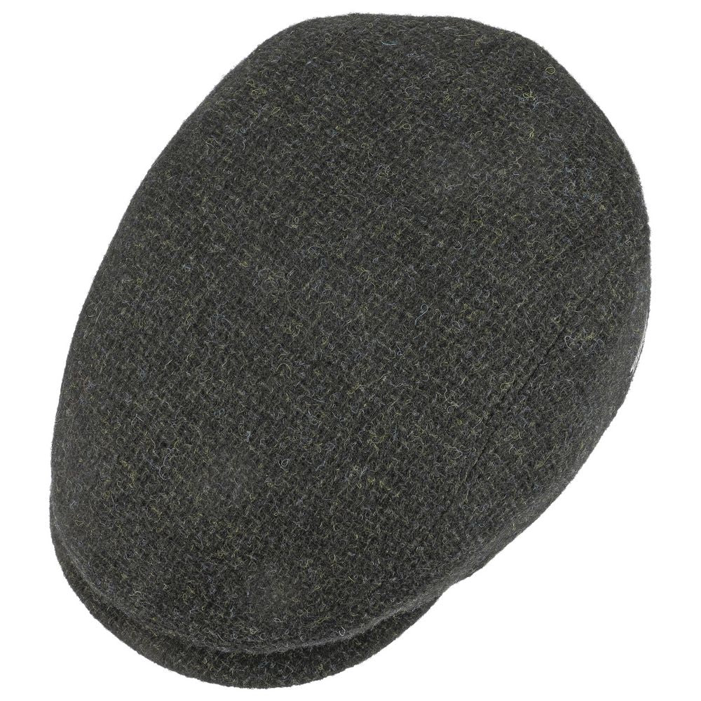 Stetson The Brit Driver Cap Wool Olive Sixpence - Flat Cap fra Stetson hos The Prince Webshop