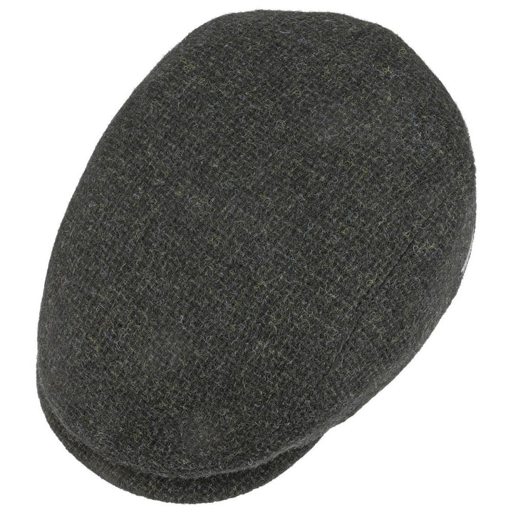 Stetson The Brit Driver Cap Wool Olive Sixpence - Flat Cap fra Stetson hos The Prince Webshop