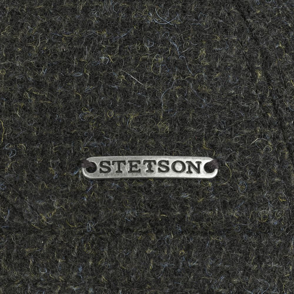 Stetson The Brit Driver Cap Wool Olive Sixpence - Flat Cap fra Stetson hos The Prince Webshop