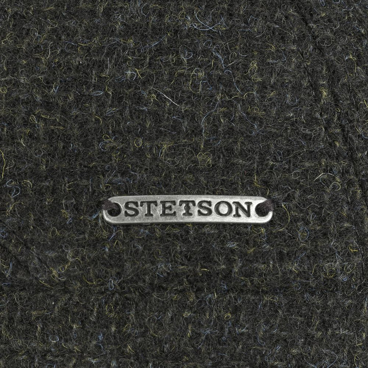 Stetson The Brit Driver Cap Wool Olive Sixpence - Flat Cap fra Stetson hos The Prince Webshop