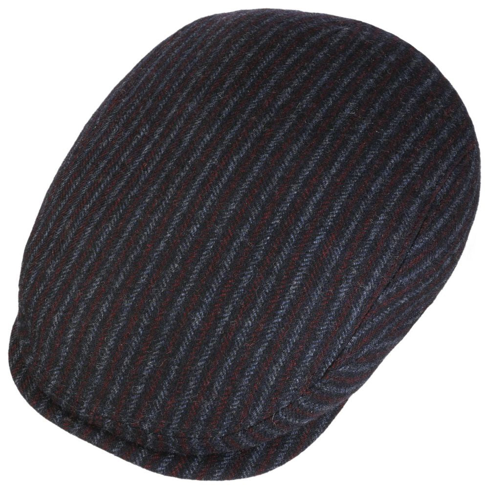 Stetson The Italian Driver Cap Woolen Stripe Sixpence - Flat Cap fra Stetson hos The Prince Webshop