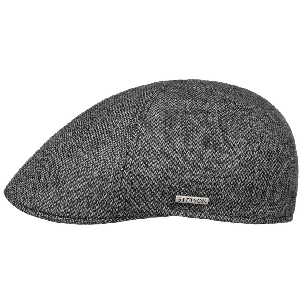 Stetson Texas Wool - Anthra Black - Flat Cap fra Stetson hos The Prince Webshop