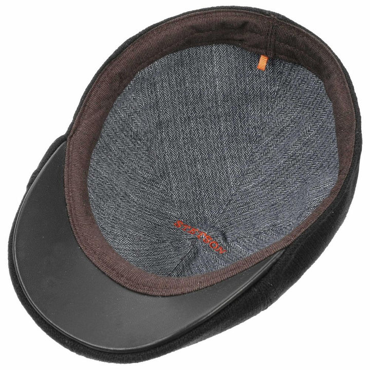 Stetson Texas Cotton Knit - Black - Flat Cap fra Stetson hos The Prince Webshop