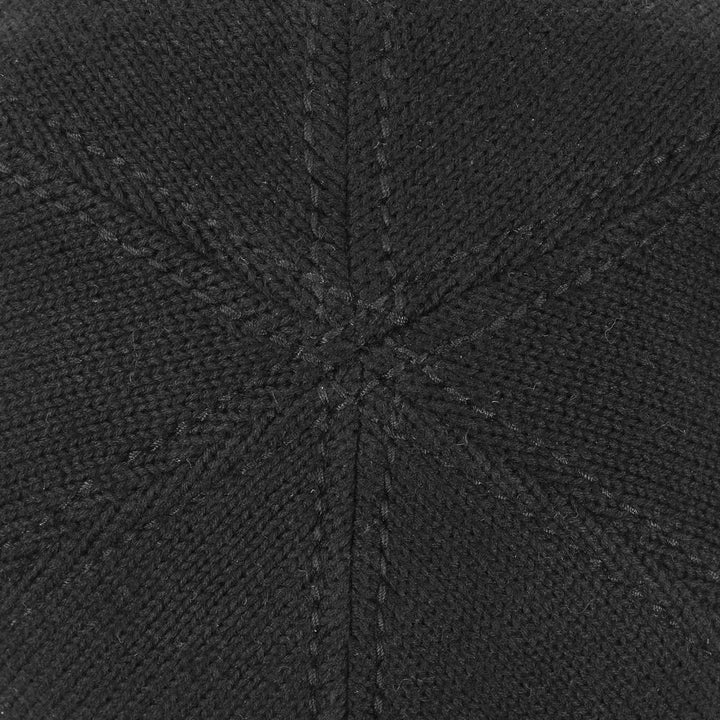 Stetson Texas Cotton Knit - Black - Flat Cap fra Stetson hos The Prince Webshop