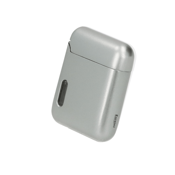 Eurojet RED Turbo Lighter - Mat Sølv