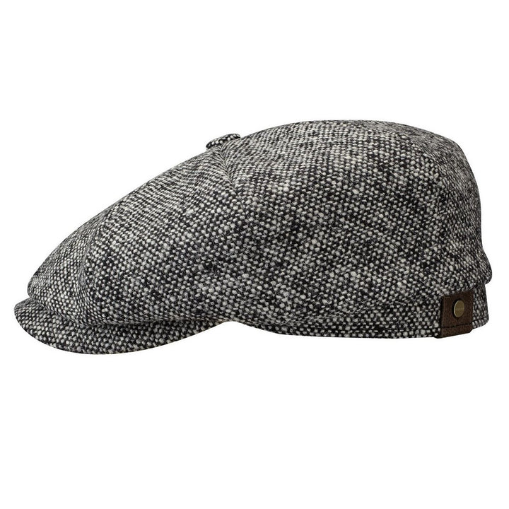 Stetson Hatteras EF Donegal WV - Jomfru Uld og Øreklapper - Flat Cap fra Stetson hos The Prince Webshop