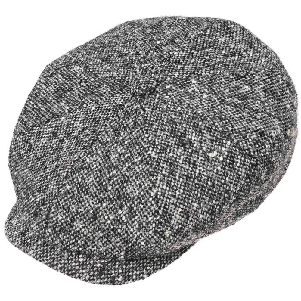 Stetson Hatteras EF Donegal WV - Jomfru Uld og Øreklapper - Flat Cap fra Stetson hos The Prince Webshop