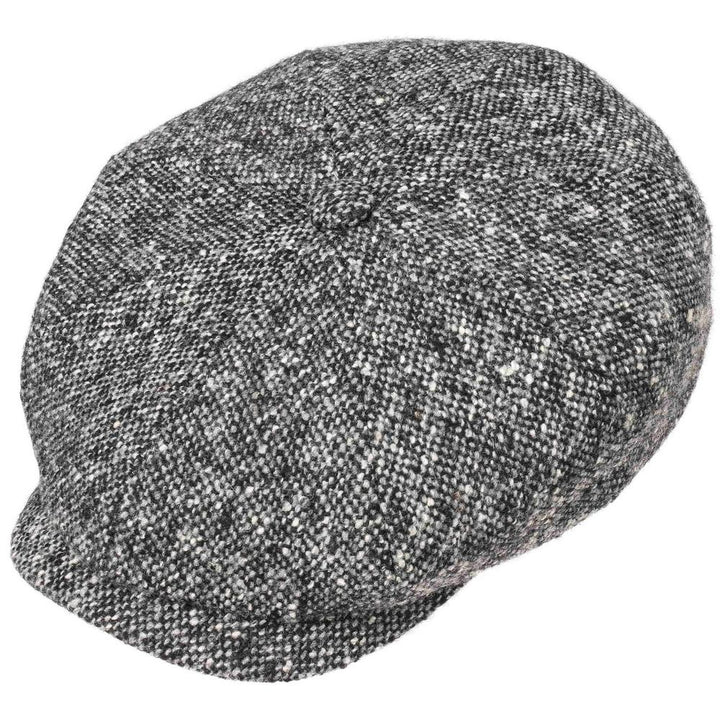 Stetson Hatteras EF Donegal WV - Jomfru Uld og Øreklapper - Flat Cap fra Stetson hos The Prince Webshop