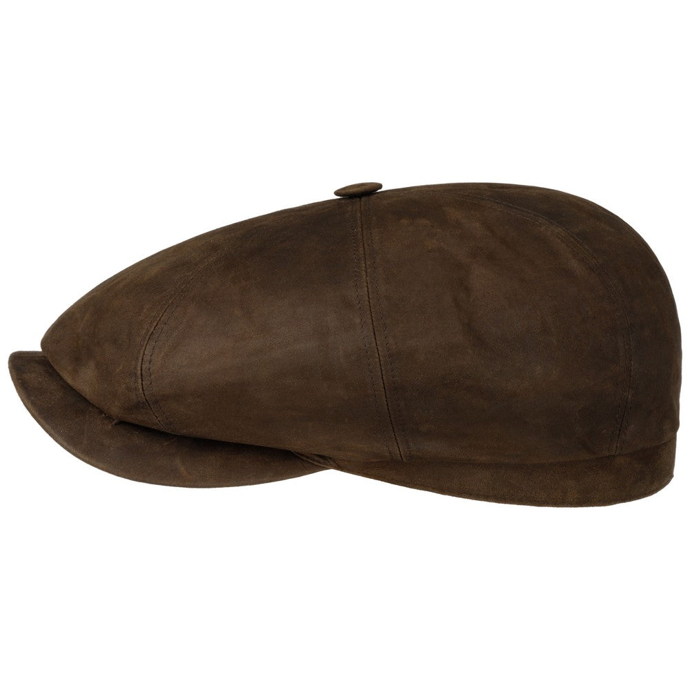 Stetson Hatteras Oily Goat Mud = G.H.O.A.T - XL - Flat Cap fra Stetson hos The Prince Webshop