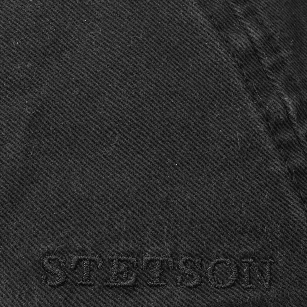 Stetson Ivy Cap Cotton - Sort Bomulds Sixpence - Flat Cap fra Stetson hos The Prince Webshop