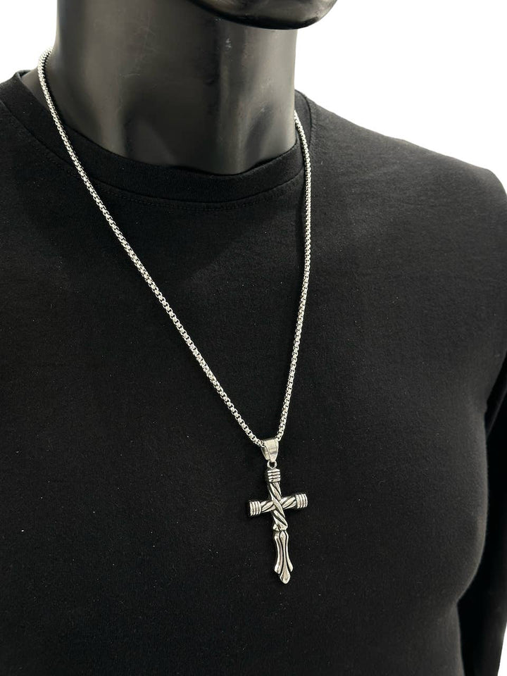 Herrevedhæng i rustfrit stål 224TG09