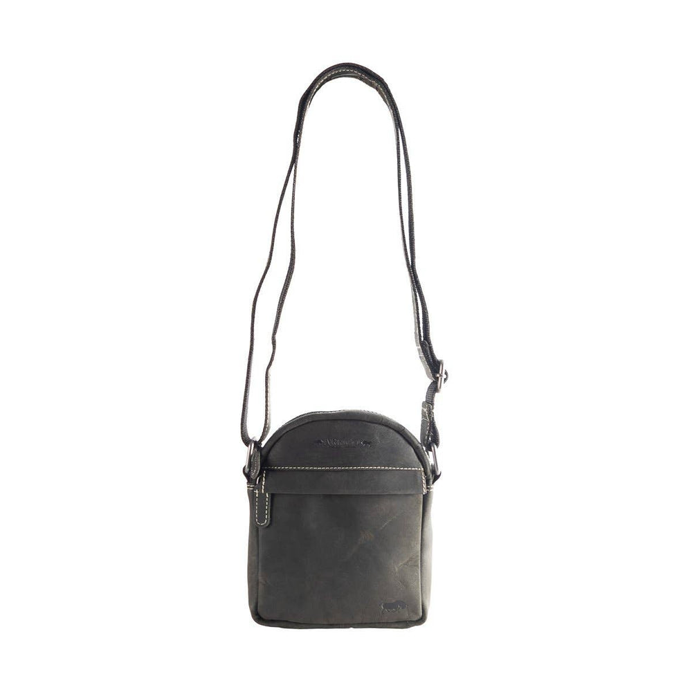 Arrigo Shoulder & Crossbody Bag - Buffalo Leather - Sort - Taske fra Arrigo hos The Prince Webshop