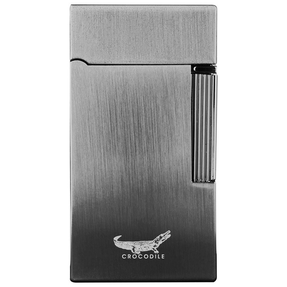 Formula Crocodile Wide Flame Jet Lighter - Brushed Nickel - Lighter fra Formula hos The Prince Webshop