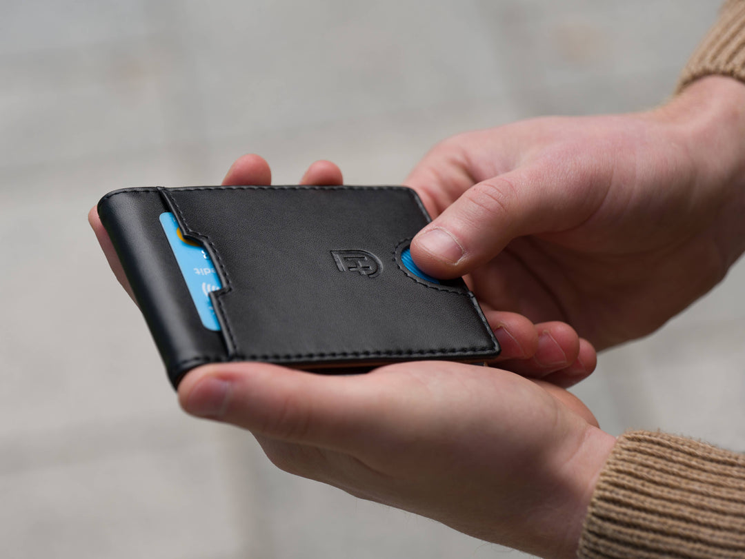 James Hawk - Smart Wallet med Cash Strap - 3 Farver - Kortholder fra James Hawk hos The Prince Webshop