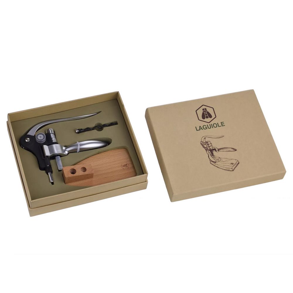 Laguiole Løfte Proptrækker med Stand - Proptrækker fra Laguiole hos The Prince Webshop