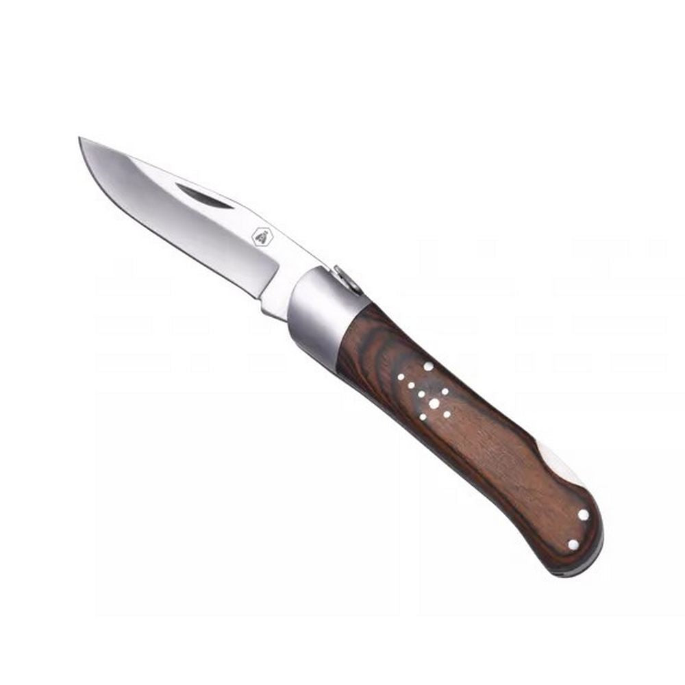 Laguiole CALMONT Folde Jagtkniv Dark Wood - Lommekniv fra Laguiole hos The Prince Webshop
