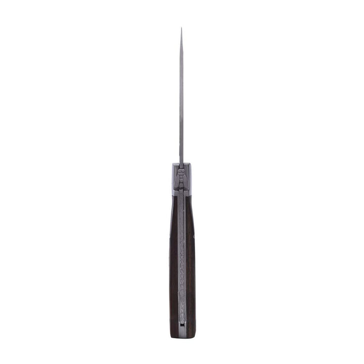 Laguiole CALMONT Folde Jagtkniv Dark Wood - Lommekniv fra Laguiole hos The Prince Webshop