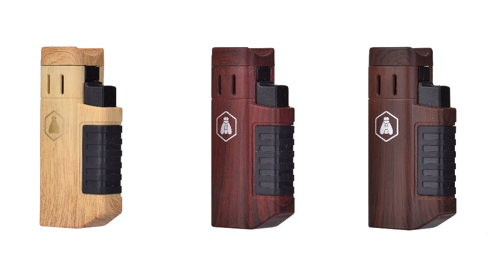 Laguiole triple flamme lighter og cigarholder