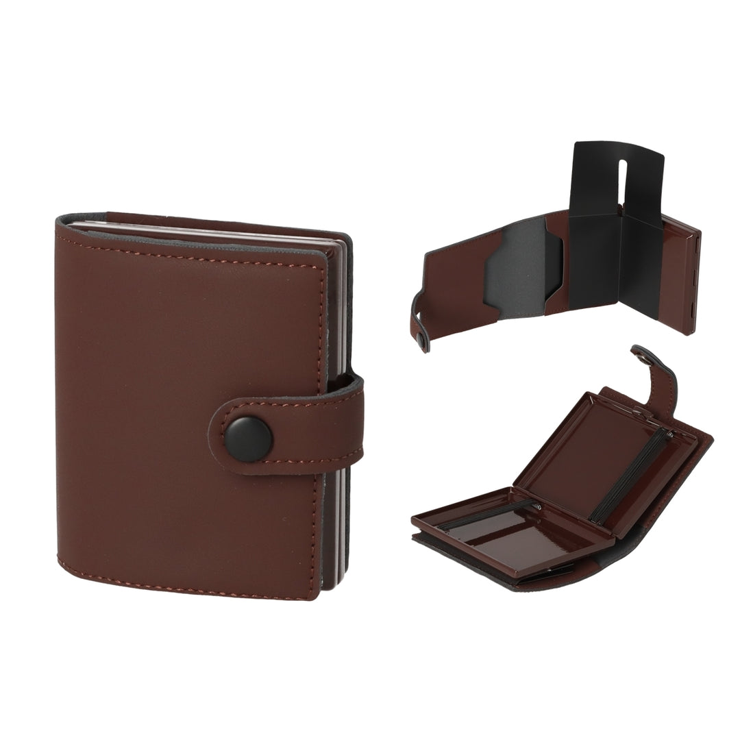 Angelo Cigaretetui & Kortholder Combo - Brun - Cigaret Etui fra Angelo hos The Prince Webshop