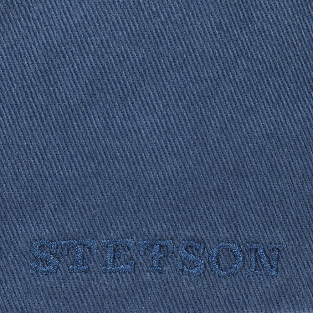 Stetson Baseball Cap Cotton - Ensfarvet Blå - Baseball Cap fra Stetson hos The Prince Webshop