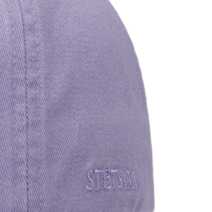 Stetson Baseball Cap Cotton - Ensfarvet Syren - Baseball Cap fra Stetson hos The Prince Webshop