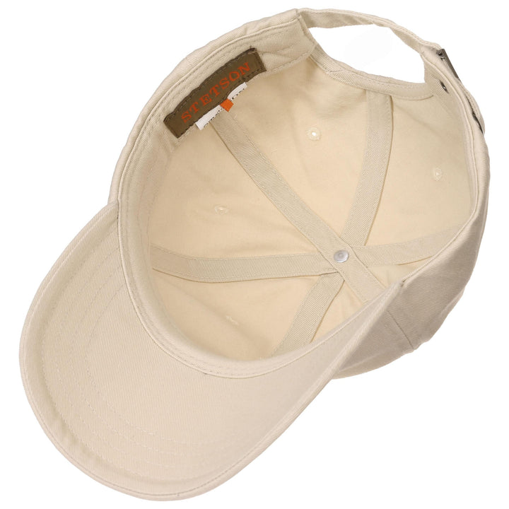 Stetson baseball-lippis puuvillaa - tavallinen beige