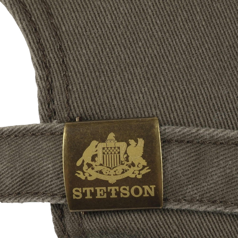 Stetson Baseball Cap Chino Twill Olive - Baseball Cap fra Stetson hos The Prince Webshop