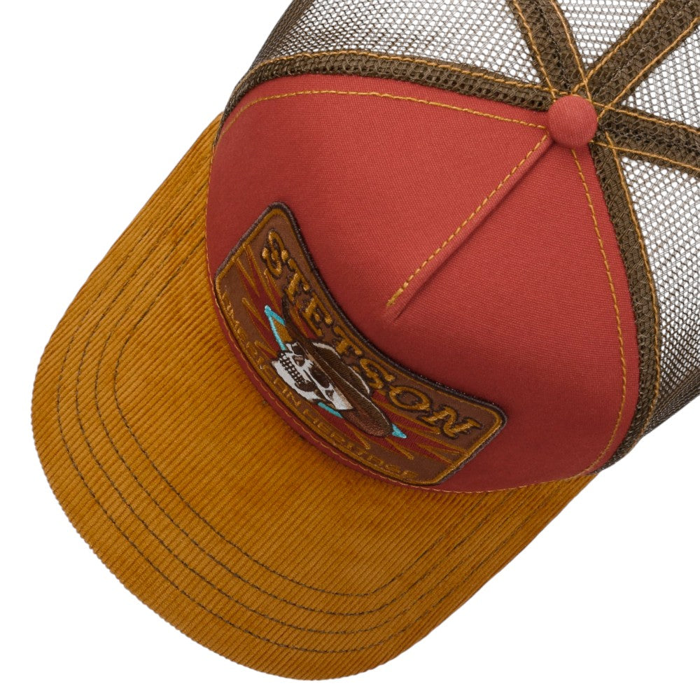 Stetson Trucker Cap Cowboy Skull - Baseball Cap fra Stetson hos The Prince Webshop