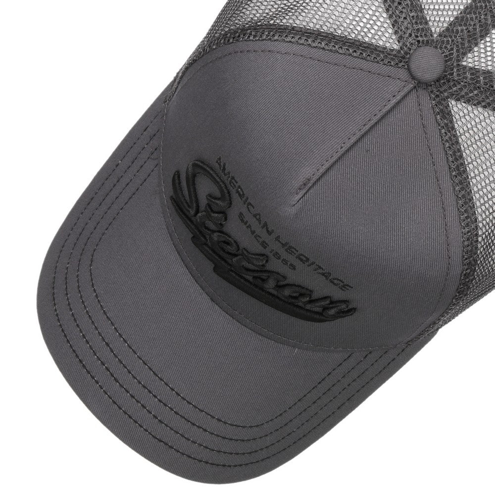 Stetson Trucker Cap American Heritage Classic Grey - Baseball Cap fra Stetson hos The Prince Webshop