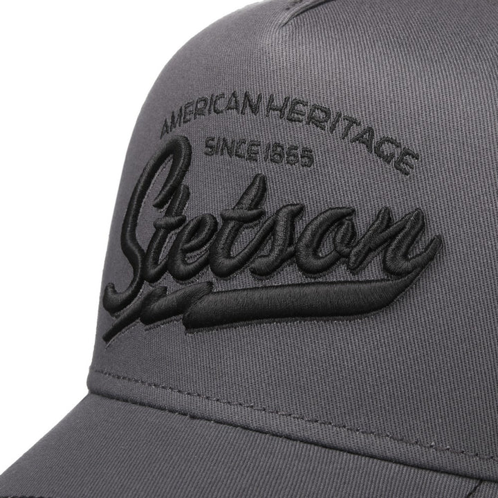 Stetson Trucker Cap American Heritage Classic Grey - Baseball Cap fra Stetson hos The Prince Webshop