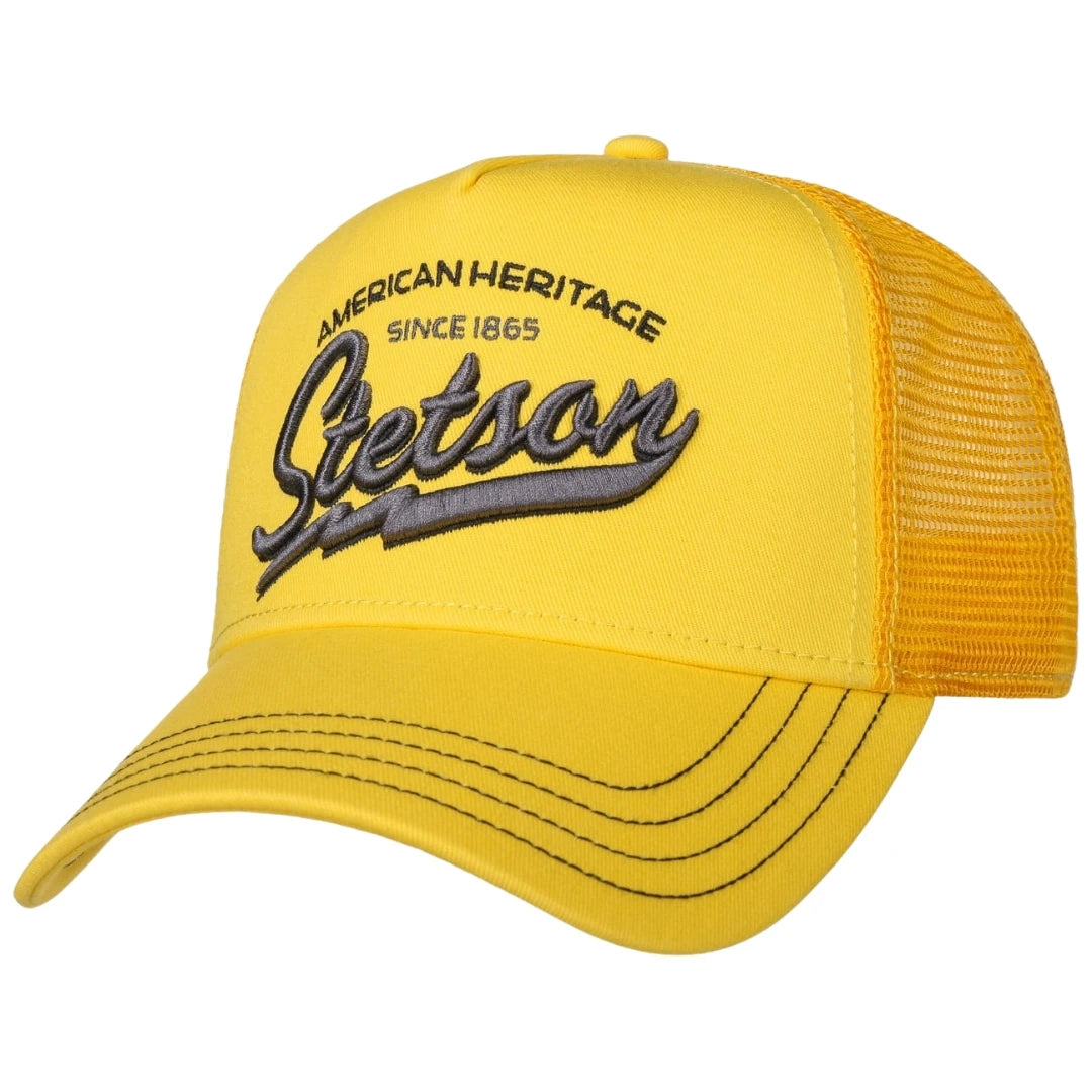 Stetson Trucker Cap American Heritage Classic Yellow
