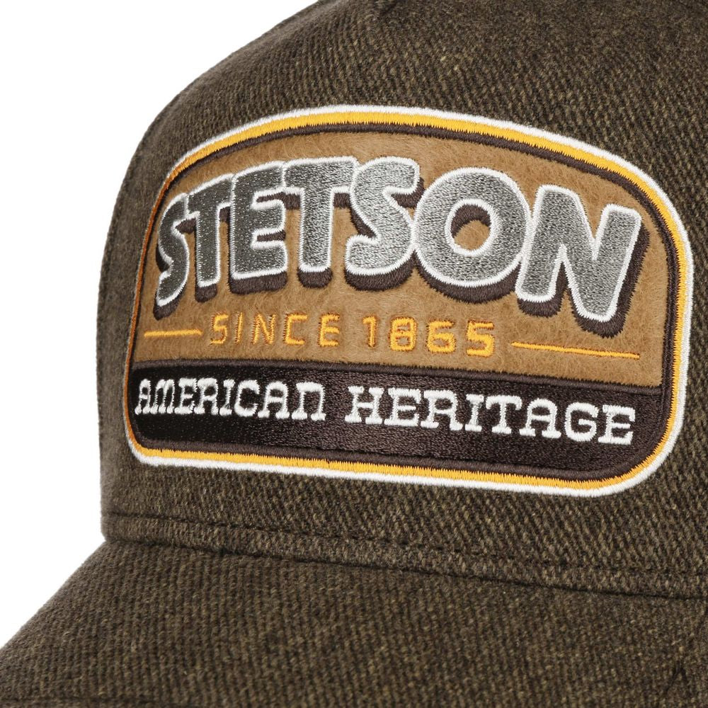 Stetson Vintage Trucker Cap Wool Linen - Baseball Cap fra Stetson hos The Prince Webshop
