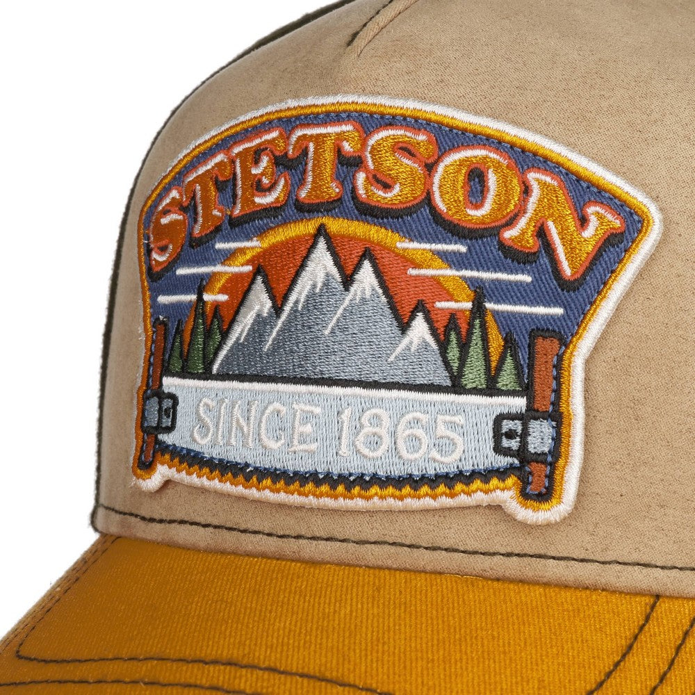Stetson Hacksaw Trucker Style Baseball Cap - Baseball Cap fra Stetson hos The Prince Webshop