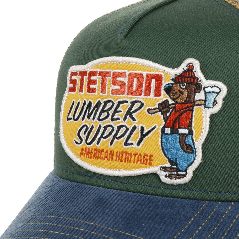 Stetson Lumber Supply Trucker Style Baseball Cap - Baseball Cap fra Stetson hos The Prince Webshop