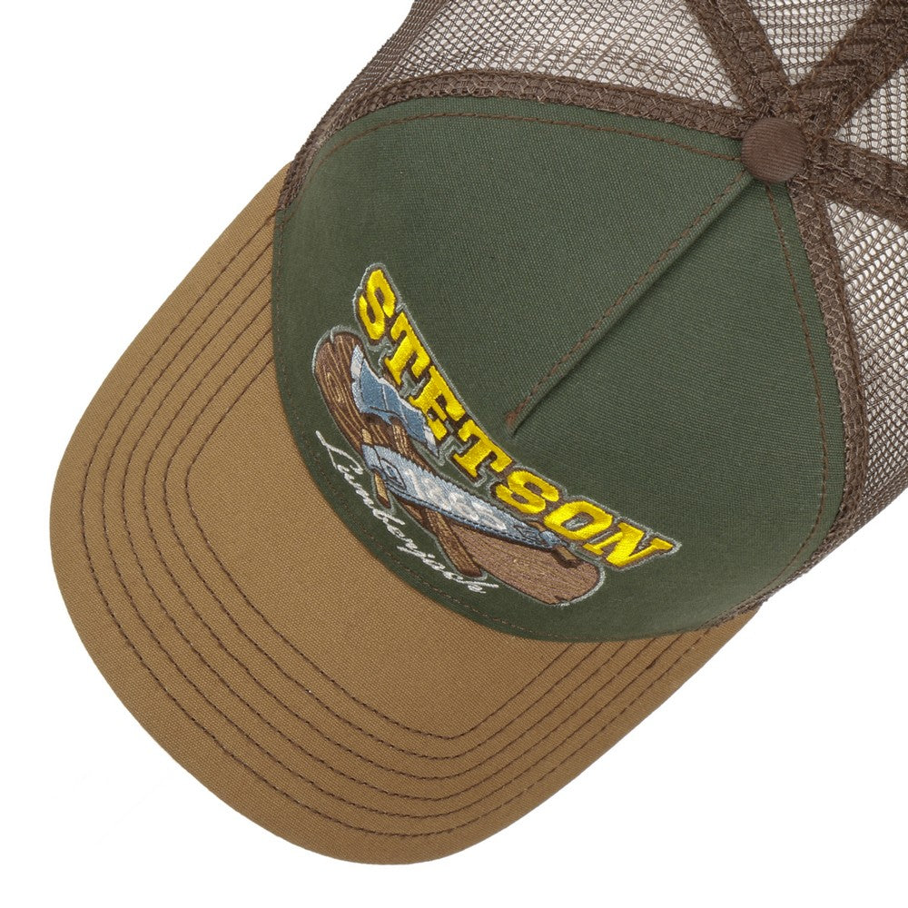 Stetson Lumberjack Trucker Style Baseball Cap - Baseball Cap fra Stetson hos The Prince Webshop