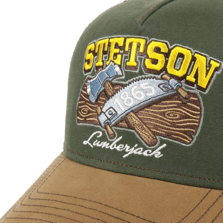 Stetson Lumberjack Trucker Style Baseball Cap - Baseball Cap fra Stetson hos The Prince Webshop