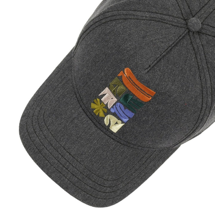 Stetson Modern Logo Melange Baseball Cap - Baseball Cap fra Stetson hos The Prince Webshop