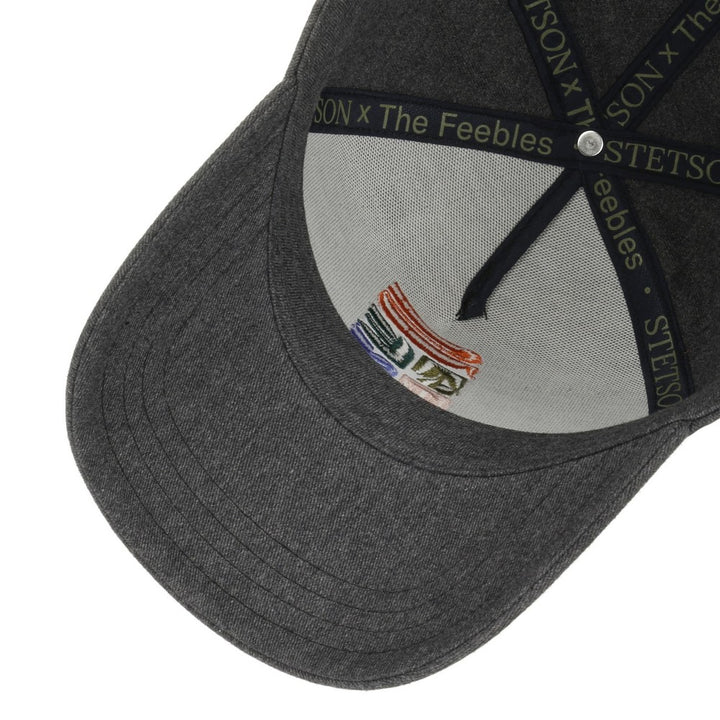 Stetson Modern Logo Melange Baseball Cap - Baseball Cap fra Stetson hos The Prince Webshop